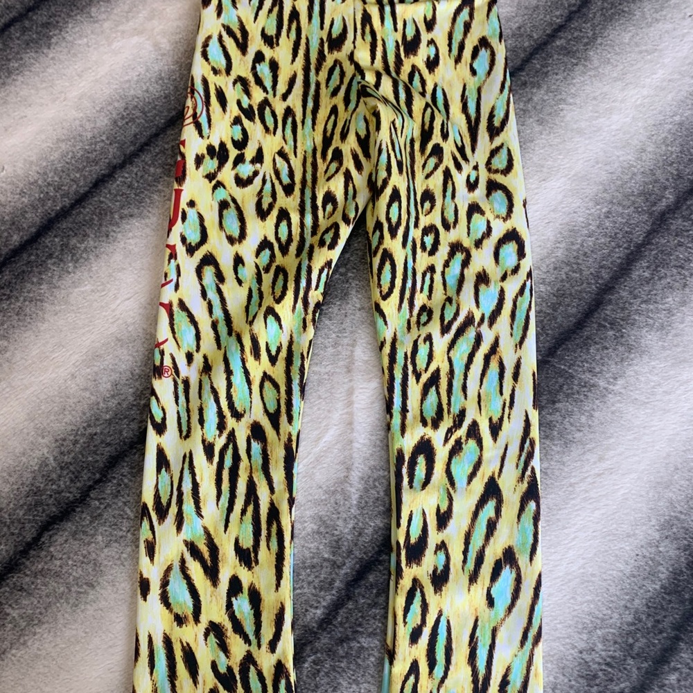 Gucci GG Gucci Logo Leo Leopard Leggings - Picture 7 of 12